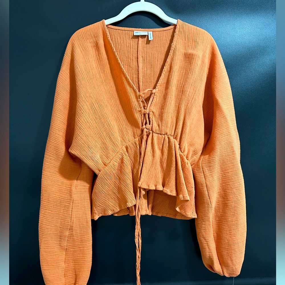 Orange top ASOS